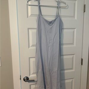 Elegant Light Blue Women's Nightgown
